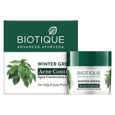 Biotique Bio Winter Green Spot Correcting Anti Acne Cream, 15g